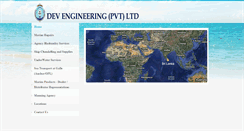 Desktop Screenshot of devmarinesl.com