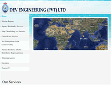Tablet Screenshot of devmarinesl.com